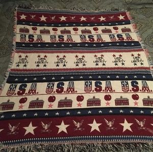 Patriotic Throw
